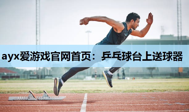 乒乓球台上送球器 乒乓球台上送球器