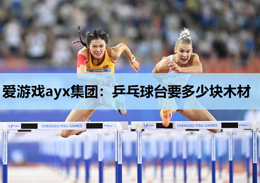 乒乓球台要多少块木材 乒乓球台要多少块木材